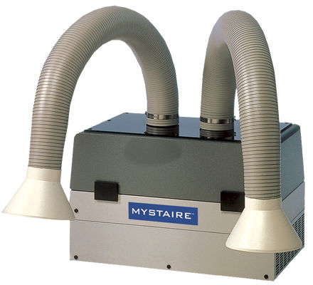 Festinstallierte Rauchabzugsanlage - FE-1200B - Mystaire®, Inc. - für Industrieanwendungen / für Labors / mit Aktivkohlefilter