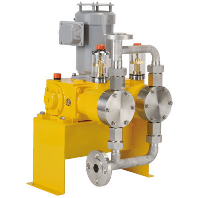 Chemikalienpumpe - TACMINA CORPORATION - Schlamm / hydraulisch gesteuert / sanitär