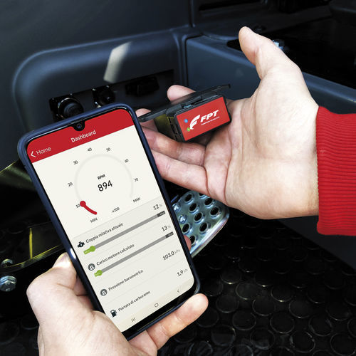 Mobile App / Überwachung - MYFPT - FPT Industrial S.p.A. - Management / Industrie / Echtzeit