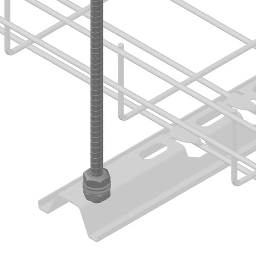 Edelstahl-Gewindestange - VR series - VALDINOX - geführt