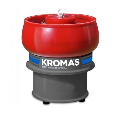 Rüttler mit elektrischem Antrieb - VRM 20 - KROMAS - drehbar / für Kleinteile / zum Entgraten