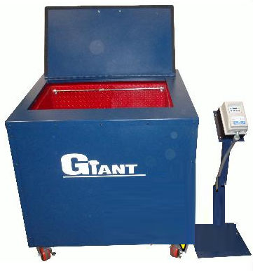 Polier-Gleitschleifmaschine - Wedge (W)  - GIANT FINISHING - für Industrieanwendungen / für Felgen / Metall