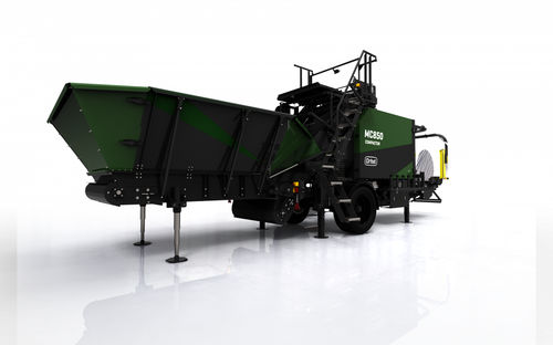 Organische Müllpresse - MC 850 - Orkel - mobil / einteilig