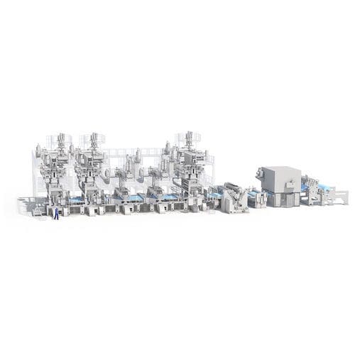 Extrusionsanlage für Vliessstoffe - RF5 Composite - Reicofil - Filamente / für PP / für PE