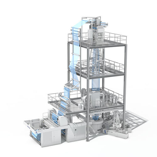 Blasfolienextrusionsanlage - EVO Bio - Reicofil - für Thermoplaste