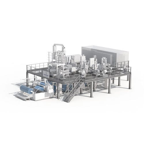 Flachfolien-Extrusionsanlage - Reicofil - für Thermoplaste / für Barrierefolie