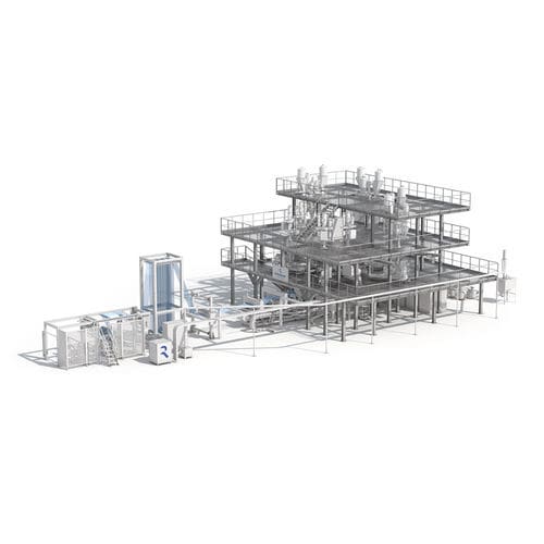 Extrusionsanlage für Platten - Reicofil - für Thermoplaste