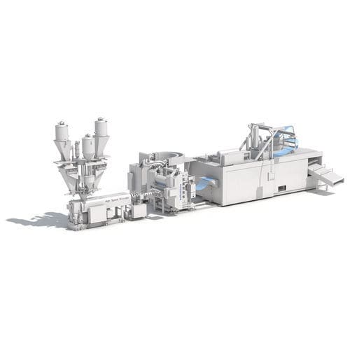 Extrusionsanlage für Platten - Inline - Reicofil - für Thermoplaste