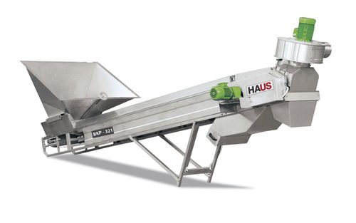 Bandförderer - BKP-821 - HAUS CENTRIFUGE TECHNOLOGIES - schräg / für Lebensmittel / für die Lebensmittelindustrie