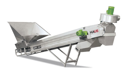 Bandförderer - BKP-521 - HAUS CENTRIFUGE TECHNOLOGIES - schräg / für Lebensmittel / für die Lebensmittelindustrie