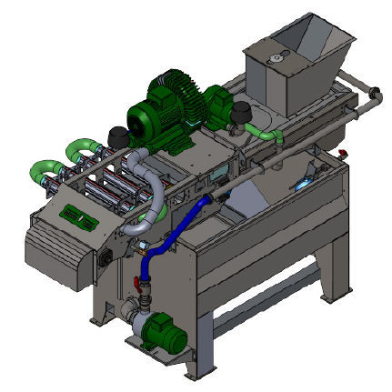 Olivenwaschmaschine - IDROLAVA - Mori-Tem - Band