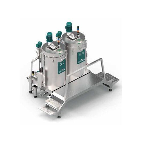 Dynamischer Kneter - CULTIVAR - Mori-Tem - vertikal / Batch / für Flüssigkeiten