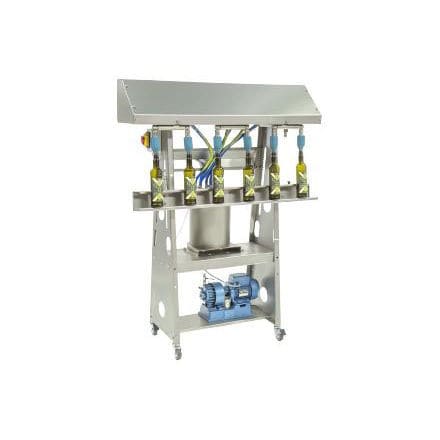 Halbautomatische Füllmaschine - SPEEDY OIL SV - Mori-Tem - für Glasflaschen / für Flüssigkeiten / für die Lebensmittelindustrie
