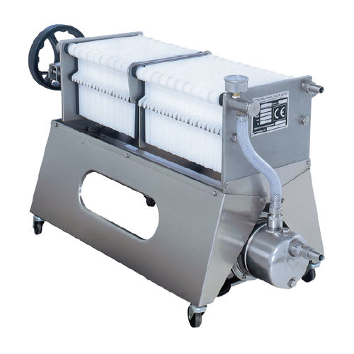 Filter für Wein - JOLLY 30-40 - Mori-Tem - Flüssigkeit / Platten / Zentrifugal