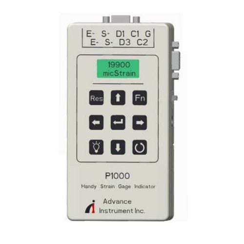 Digitaler Anzeiger - P1000  - Advance Instrument Inc. - Handgerät / für Dehnungsmessstreifen