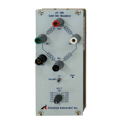 Wägezellen-Simulator - AT-350 - Advance Instrument Inc.