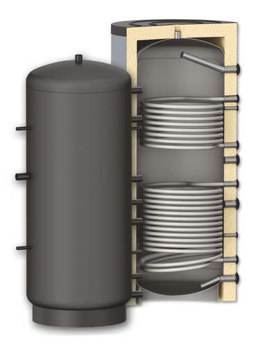 Speicherbehälter - PR2 series - NES - New Energy Systems - Wasser / Polyurethan / für Solarheizung