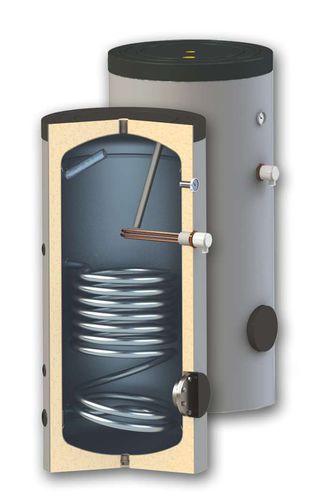 Solarwarmwasserbereiter - 1 500 L | SN series - NES - New Energy Systems - Wärmetauscher