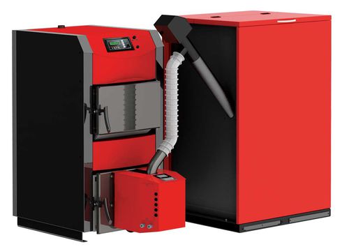 Heißwasserkessel - BURNiT WBS - NES - New Energy Systems - Holz