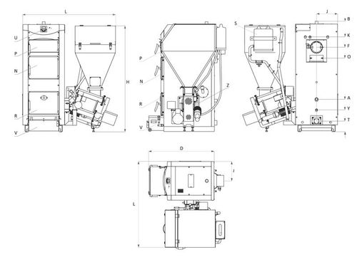 Heißwasserkessel - BURNiT CombiBurn DC-A - NES - New Energy Systems - Holz