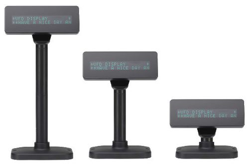 VFD-Display - DSP-V9 series - Birch Technology Inc. - 5 x 7 / zweizeilig / RS-232