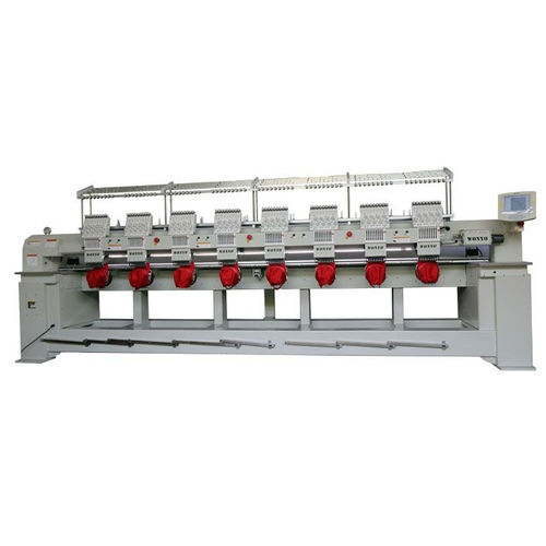 Achtkopf-Stickmaschine - WY1208C - Wonyo  - 12 Nadeln / computergestützt / für T-shirts