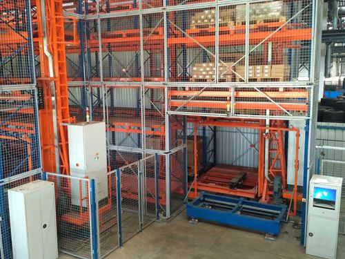 Horizontales automatisches Lagersystem - Techvagonmash - für Lagerhallen