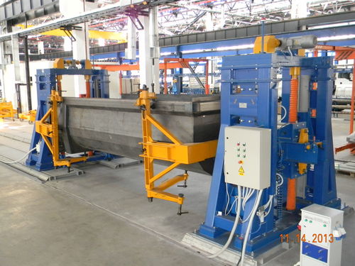 Schweiß-Rollenbock - Horizontal welding rotators - Techvagonmash