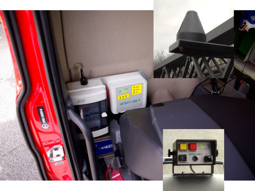 Hochspannungs-Detektor - DETECT LINE P - MADE - mit akustischem Alarm / mit optischem Alarm