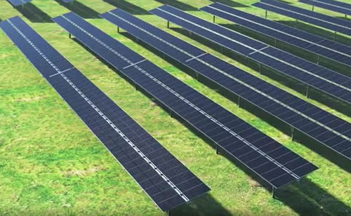 Festinstallierter Solar-Tracker - Smart Cloud  - Trina Solar - Photovoltaik