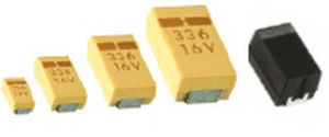 Tantal-Kondensator - TS / TSE series - RCD Components - SMD / Chip