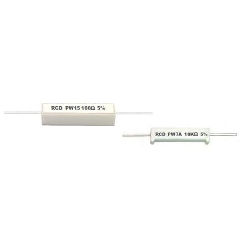 Drahtgewickelter Widerstand - PW series - RCD Components - NS / Leiterplatten
