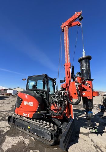 Geotechnische-Bohrgerät - CF2.5 - TESCAR Srl - zur Bodenuntersuchung / Pfahl / für Tiefbohrung