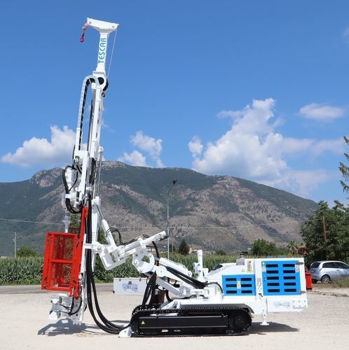 Geotechnische-Bohrgerät - TES 100 - TESCAR Srl - zur Bodenuntersuchung / Pfahl / Klein