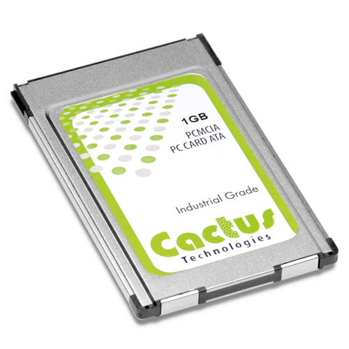 PC-Karte Speicherkarte - Cactus 203 series - Syslogic GmbH - 512 MB / 128 GB / 2 GB