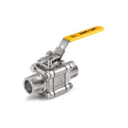 Kugelventil - H510SSTSW1/4 - HAM-LET - Hebel / pneumatisch / elektrisch betrieben