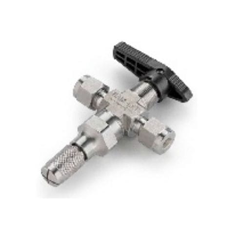 Kugelventil - MBVF10SSR1/8 - HAM-LET - Hebel / Steuerung / Absperr