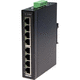 Ethernet-Switch / unmanaged / 8 Ports / Vertikalmontage / für DIN-Schiene
