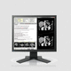 LCD-Monitor / mit LED-Rückbeleuchtung / digital / für die Medizintechnik