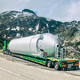 Ultra-Tieflader-Sattelauflieger / für Industriematerial / für Waren / Baustellen