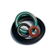 Dichtung für Drehwellen / Doppellippen / Edelstahl / Elastomer