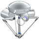 Delta-Roboter / 4-Achs / Pick-and-Place / für die Lebensmittelindustrie