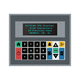 VFD-Display / alphanumerisch / Punktmatrix / 5 x 7