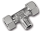Schneidringverschraubung / hydraulisch / Einschraub / T