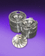 Membran-Drehfutter / automatisch / 6-Backen / Zange
