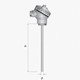 Pt100-Temperaturfühler / Pt1000 / Thermoelement Typ J / Thermoelement Typ K