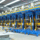 Produktionsanlage für Faserverbundbauteile / automatisiert