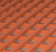 rutschfeste Matte / PVC / für die Lebensmittelindustrie / breit