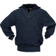 weißer Pullover / schwarz / L / XXL