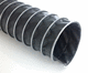 flexibler Luftkanal / aus galvanisiertem Stahl / PTFE / Spiral
